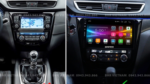 Màn hình DVD Android liền camera 360 xe Nissan Xtrail 2017 - nay | Zestech Z800 Pro+